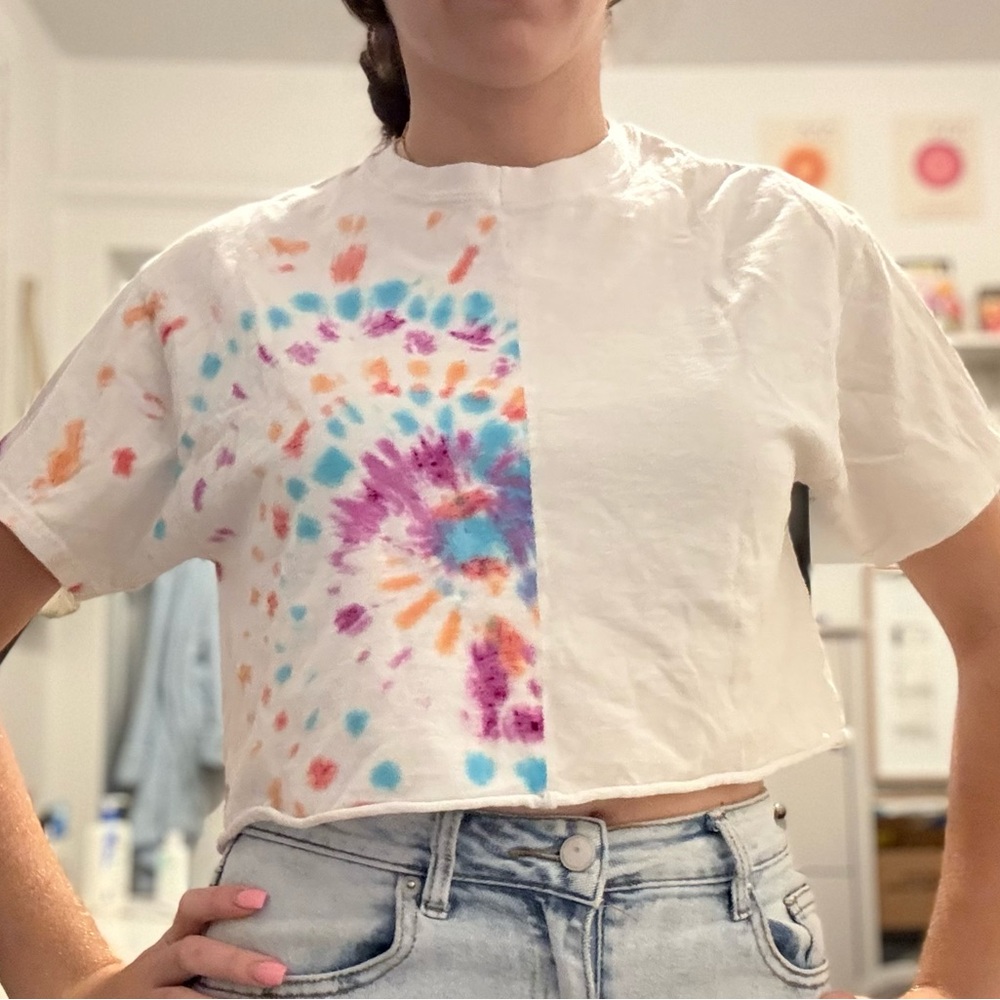 Tie-Dye Crop Top